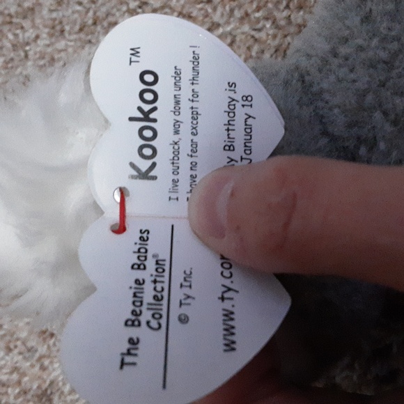 2017 Kookoo Original Beanie Baby - Picture 3 of 4